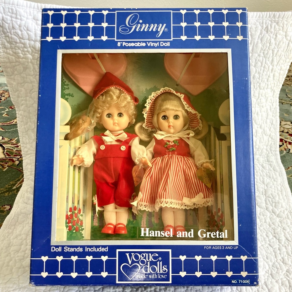 Nwt Vintage Hansel & Gretal Ginny dolls